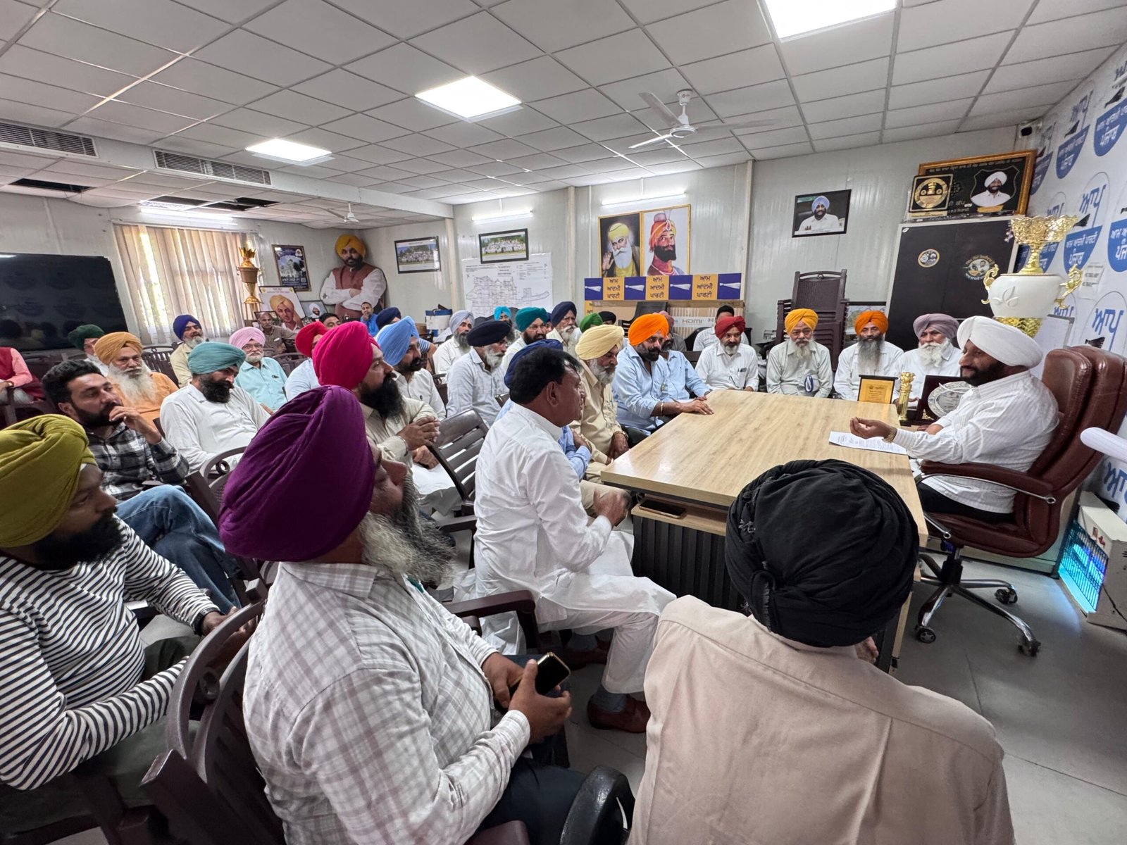 भगवंत सिंह मान की सरकार किसानों की मांगों को हल करने के लिए पूरी तरह वचनवध: कुलवंत सिंह।