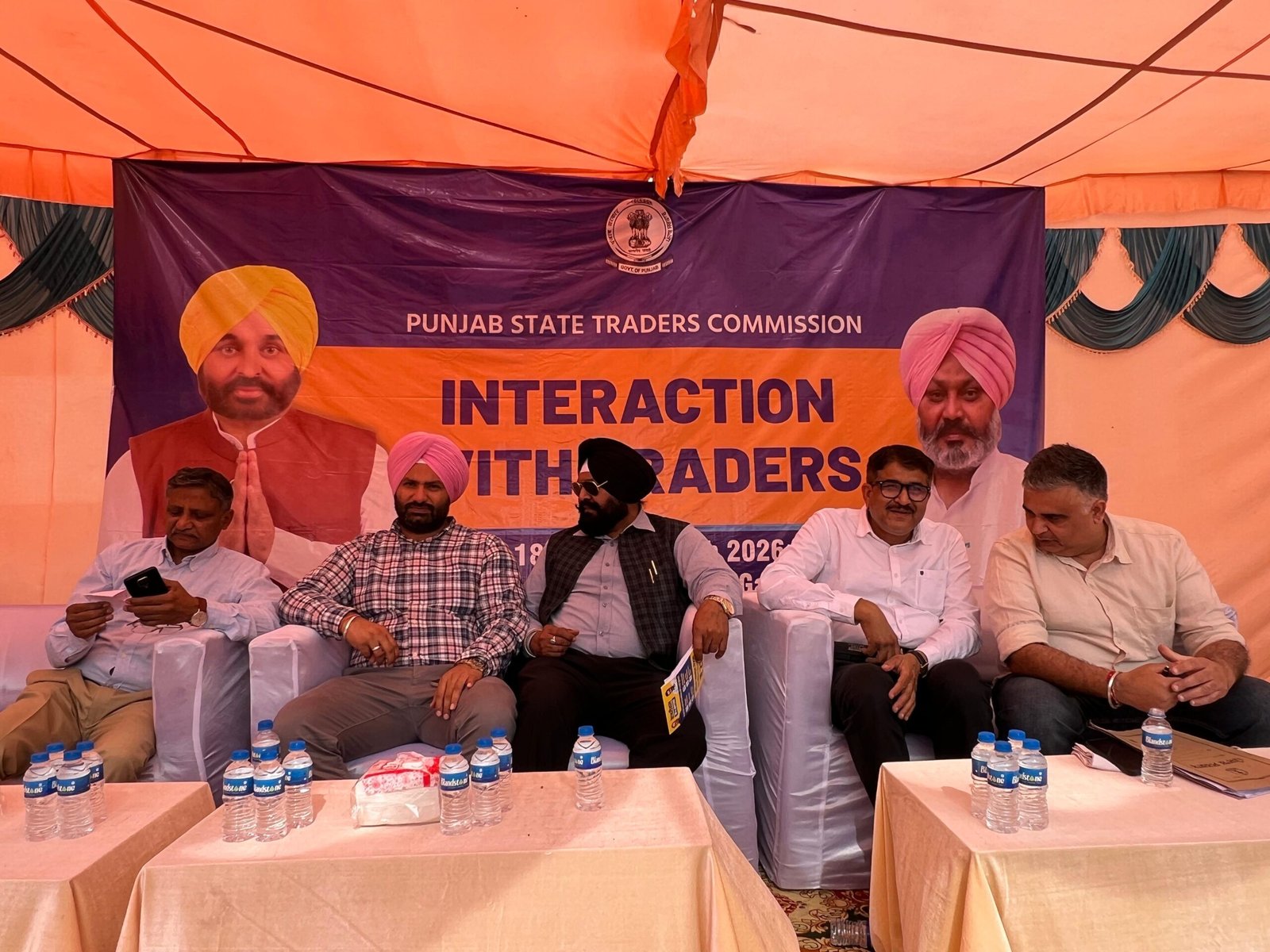 Traders’ Commission Holds Public Interaction at Naya Gaon; Assures Time-Bound Redressal of Grievances