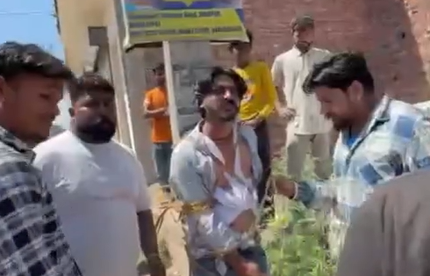 मोहाली में युवक को खंभे से बांधकर बेरहमी से पीटा, वीडियो सोशल मीडिया पर वायरल