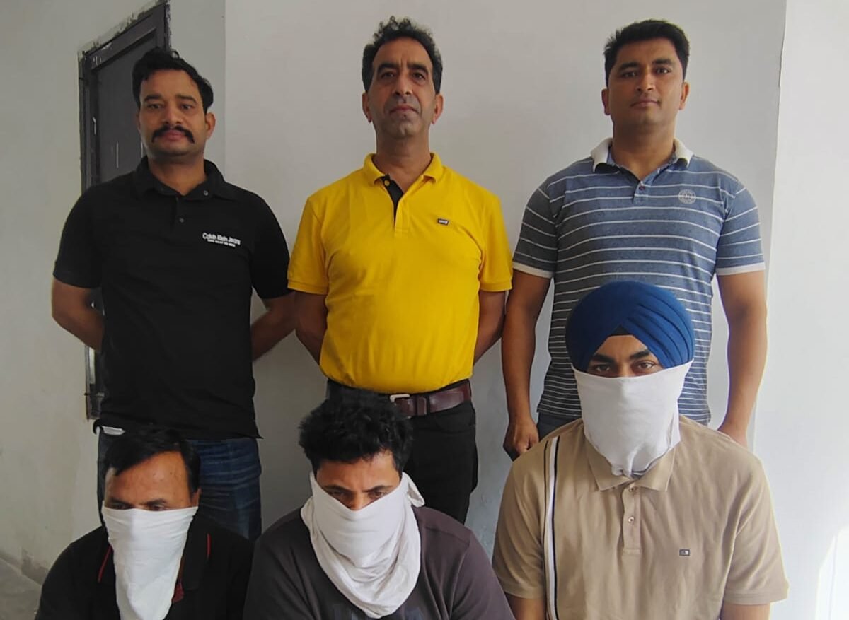 वर्क वीजा के नाम पर अमेरिका भेजने के नाम पर 35 लाख की ठगी का भंडाफोड़, 3 आरोपी गिरफ्तार